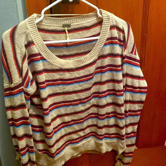 Free People Beach Striped Top - Picture 1 of 3